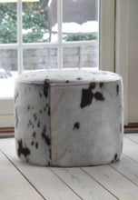Load image into Gallery viewer, Sealskin Pouf Round
