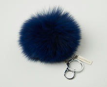 Load image into Gallery viewer, 02181 Fox pompom keychain
