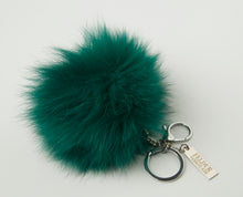Load image into Gallery viewer, 02181 Fox pompom keychain
